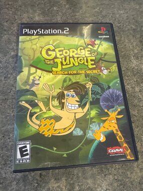 George Of The Jungle: Search For The Secret PlayStation 2 Game Complete With Cas